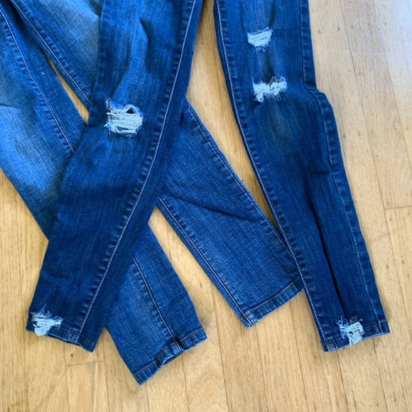 Abercrombie shirt, Joe’s jeans, old navy denim 3 piece girls lot size medium/12 - Picture 4 of 9